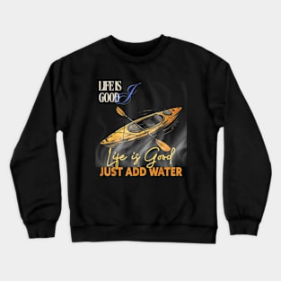 Kayaking Love Crewneck Sweatshirt